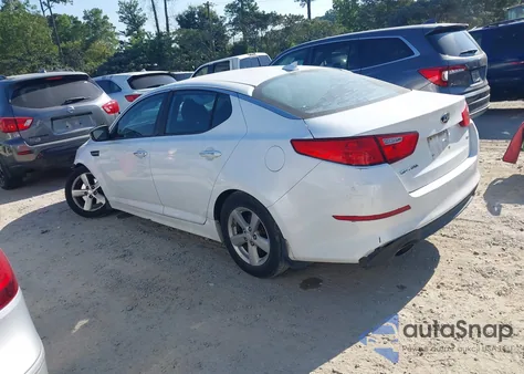 2014 Kia Optima Lx from USA, damaged, VIN 5XXGM4A77EG332593